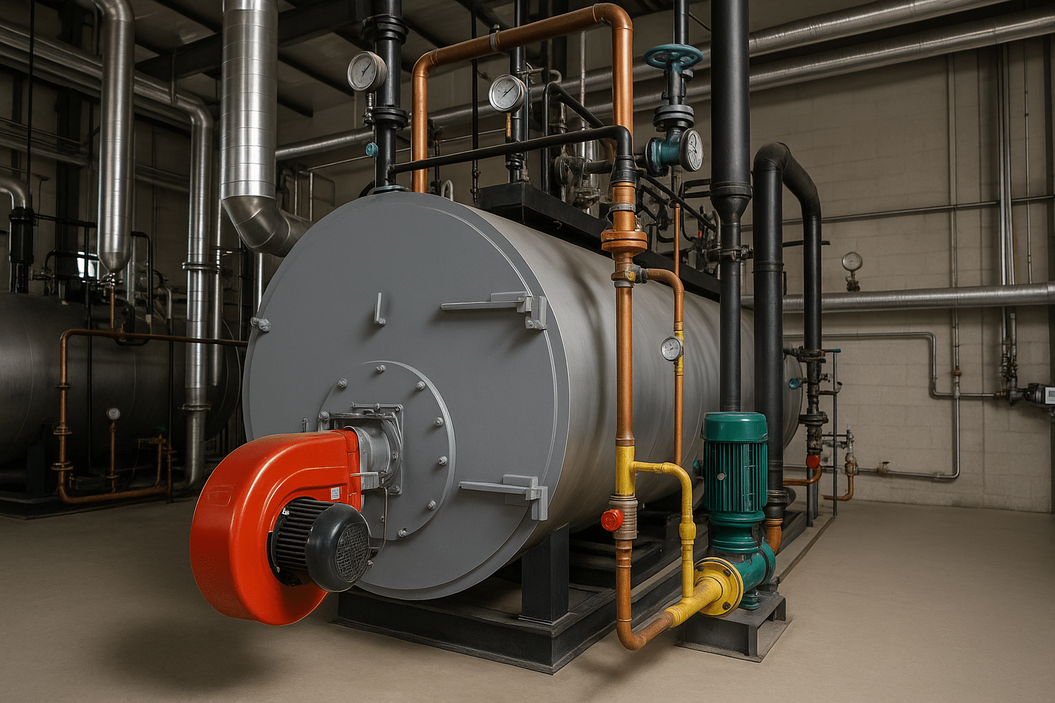 You are currently viewing דודי קיטור לחימום מים בתעשייה – פתרונות מותאמים לפי תחום