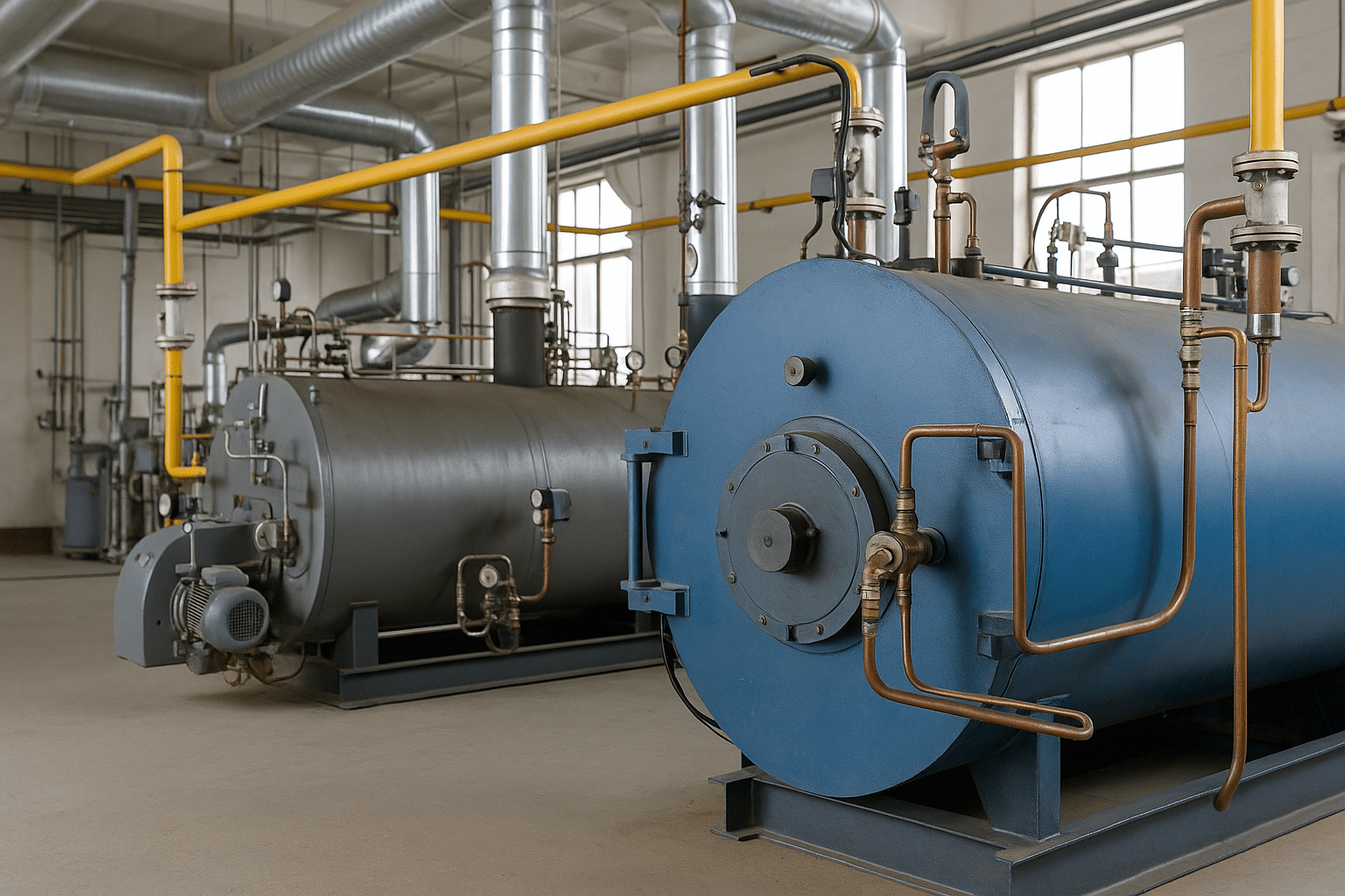 You are currently viewing מה ההבדל בין דוד קיטור למחולל קיטור?