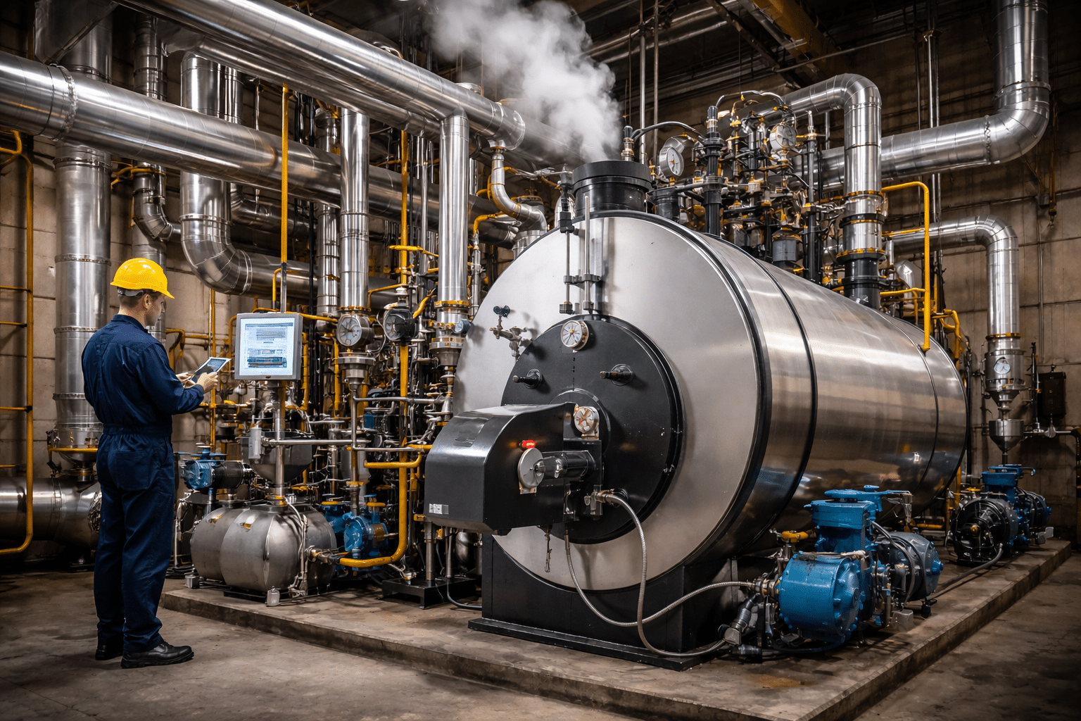 You are currently viewing חימום תעשייתי חכם: איך להפוך את המפעל שלך ליעיל יותר אנרגטית?